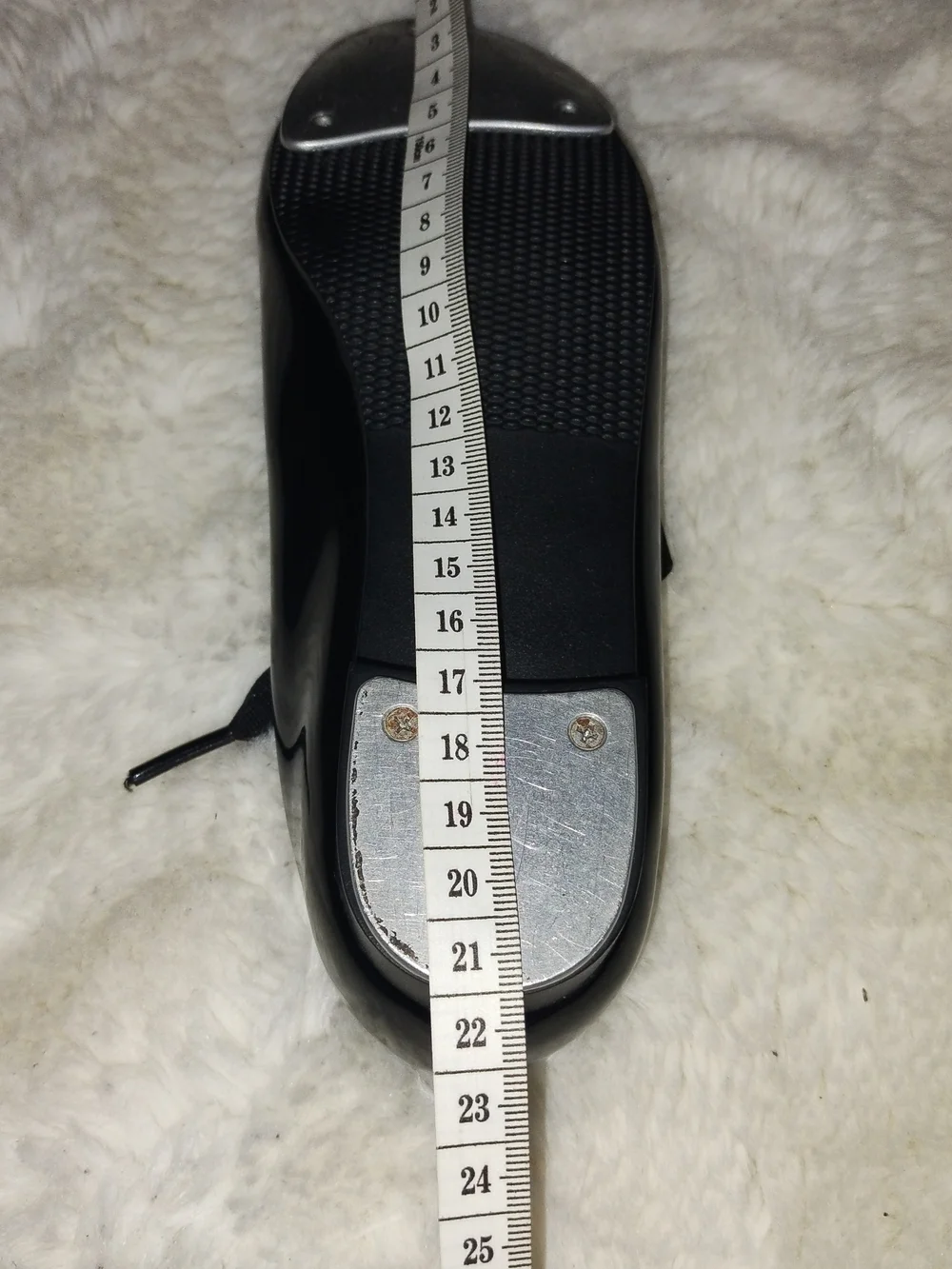 Dance Class Black Patent Mary Jane with Ribbon